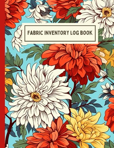 Fabric Inventory Log Book: Swatch Book for Artists and Designers. 120 Pages. 8.5x11 Inches. Journal for Fabric Textile Designers, Sewing, Fashion Students to Track Fabric Samples and Inventory.