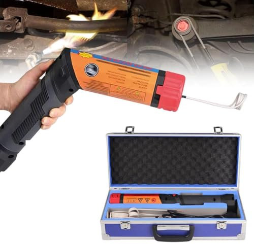 Hand Held Magnetic Induction Heater, 1100W Nuts Heat Induction Tool, Automotive Flameless Heating, For 5-40mm Rusty Screw Removing, With 8 Coils