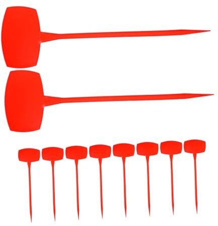 VICASKY Marcatori per Piante da Giardino 10 Pezzi 50 Cm Etichette Impermeabili Piegabili Riutilizzabili per Vivai