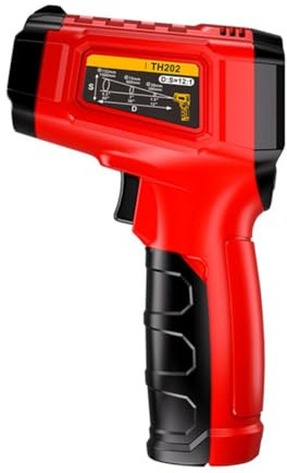 UTTASU H202 Infrared Thermometer LCD Display Non-contact -50~600℃ Digital Thermometer Temperature Tester For Industrial Meat Pizza Oven