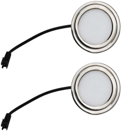 2 Pcs LED Cooker Hood Light Bulb Set 12V 1.5W Replacement Bulbs for Range Hood Extractor Recessed Kitchen Lights Compatible Practical Kitchen Accessories