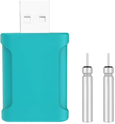 Nucelit Batteria galleggiante a LED per pesca, ricaricabile per canna da pesca con luce a LED