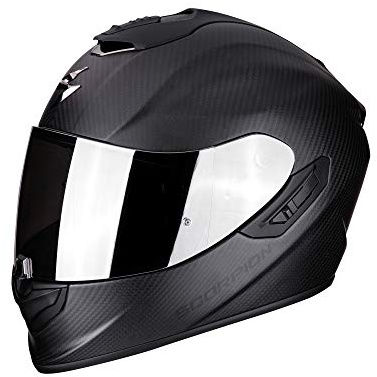 Motorradhelm Scorpion EXO-1400 AIR Carbon Matt Black, Schwarz, S