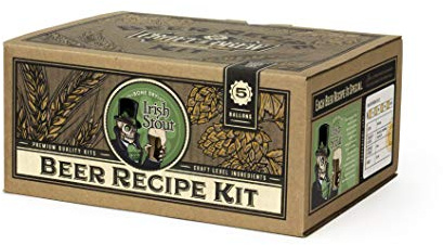 Craft a Brew - Beer Recipe Kit - Bone Dry Irish Stout - Home Brewing Ingredient Refill - Beer Making Supplies - Includes Hops, Yeast, Malts, Extracts - 5 Gallons
