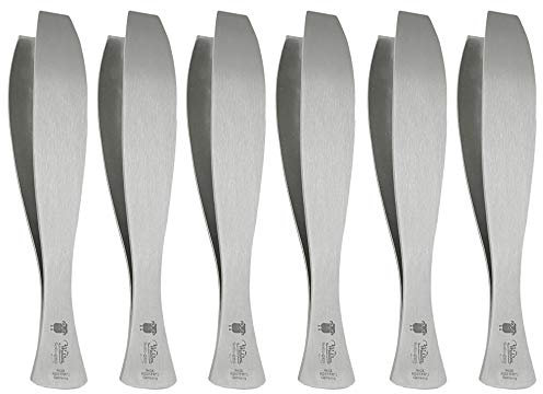 May Set 6 x Solinger Fisch Pinzette - Fisch Entgräter - Grätenzange - Grätenpinzette - Edelstahl