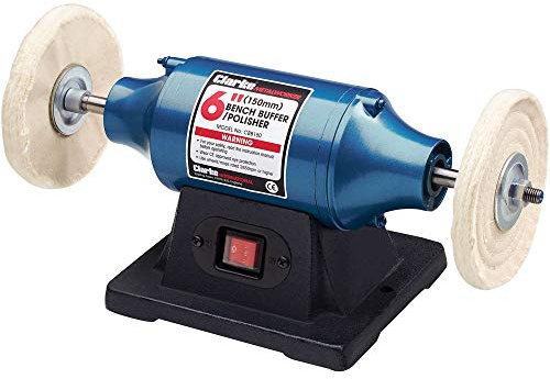 Clarke CBB150/S 250W 150mm Buffer/ Polisher + Buffing Compound Sticks