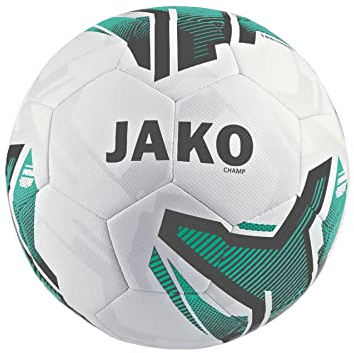 Jako Lightball Hybrid Champ 32 Panel, Hybrid Technologie, Weiß/Türkis/Anthrazit-290g, 4, 2359