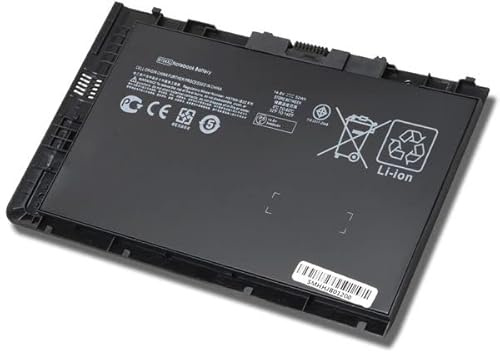 Ursulan BT04XL Laptop Battery Compatible for HP Elitebook Folio 9470 9470m 9480m Fit BT04 BT06 BT06XL BA06 BA06XL C8K21PA H4Q47AA 687945-001 696621-001 HSTNN-IB3Z HSTNN-DB3Z HSTNN-I10C 14.8V / 52Wh
