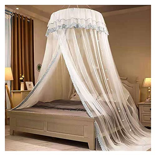 Romantische Moskitonetz Große Doppelbett Baldachin Moskitonetz,Moskitonetz Für Betthimmel,Kuppel Spitze Prinzessin Bett Baldachin Zum Single Zu King Size Betten Ideal Für Schlafzimmer Dekorative-Jade