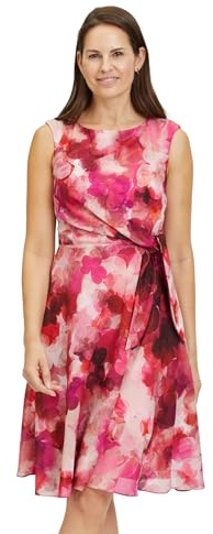 Vera Mont Damen Cocktailkleid mit Bindegürtel