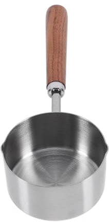 INOOMP Cuchara Medidora Capacidad de 125ml de Acero Inoxidable Pala para Medir y Servir para Comida de Mascotas Alimento para Perros y Gatos