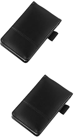 SEWACC 2stücke Notizbuch Tragbares Notepad Praktisches Memo Pad Für Büro Und Schule Schwarzes Notizpapier Ohne Stift Kompakt Vielseitig Für Notizen Und Erinnerungen