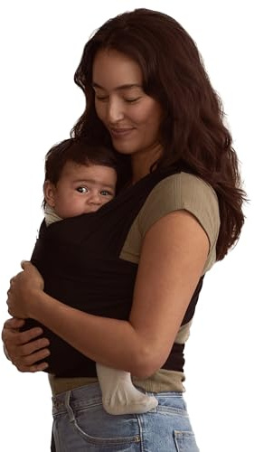 Solly Baby bärsele lätt linda bärsele babybärare babyprodukter för nyfödda, babyutrustning, babybärare för män och kvinnor, svart