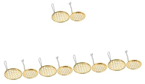 TOPBATHY 5 Sätze Liangfensha Liangpi Shao Werkzeug Zum Schaben Von Gelees Küchenschaber Reiben Für Die Küche Kalter Nudelschneider Küchenwerkzeug Küchenkratzer Golden Kupfer 2 Stück * 5