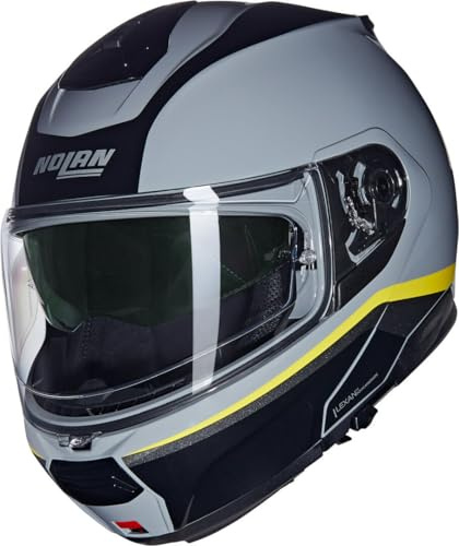NOLAN HELMET N100-6 INCOGNITO 346 L, Grey/Yellow/Black