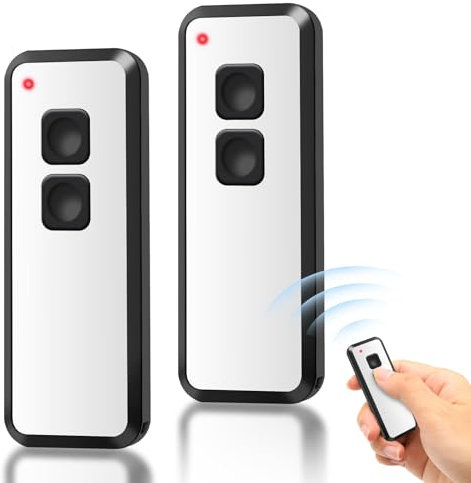 433,92 MHz Fernbedienung Garagentor, 2 Stück Handsender für Garagentoröffner für NOVOFERM NOVOTRON 502 MAX43-2,MINI-NOVOTRON 522,MINI-NOVOTRON 522 Design,2 Kanäle