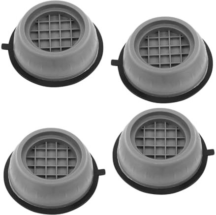 DIYEAH 4pcs Washing Machine Anti-skid Heightening Pads Furniture Lifting Feet for Front and Top Loaders, Sturdy Rubber Base for Vibration Reduction and Floor Protection
