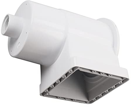 Rankomu Skimmer da parete per piscina, ABS G1 1/2 filettatura interna, filtro automatico per piscina da 6,5 l, collettore di detriti, kit skimmer fuori terra