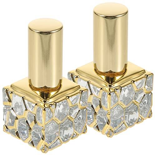 VALICLUD Flacon de Parfum Portable Mini en Verre 10 Ml Vaporisateur Rechargeable pour Voyage Flacon Pulvérisateur Vide pour Cosmétiques et