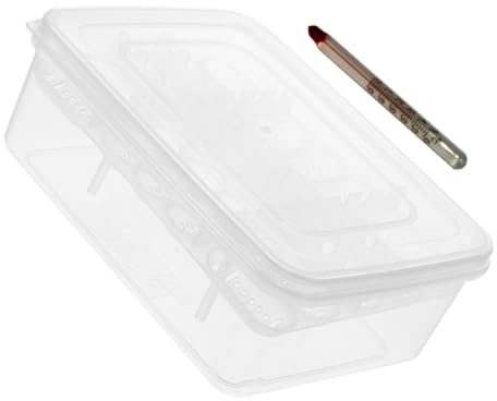 UPKOCH Incubateur D'œufs De Reptiles Plastique 16 Compartiments Boîte D'incubation Professionnelle pour Serpents Lézards Reptiles Éleveurs Amateurs
