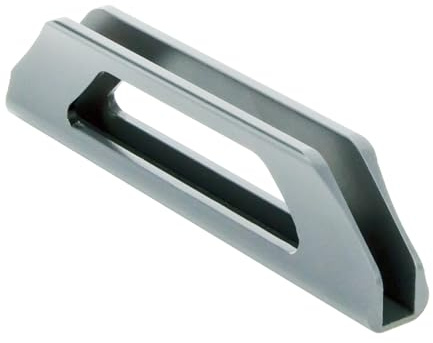DreamGarden Türgriff Aluminium Silber – Griff für Glasschiebewand & Glasschiebetür, stabiler Alu Griff für Schiebetüren im Garten, Wintergarten & Terrasse, für 10mm Glas