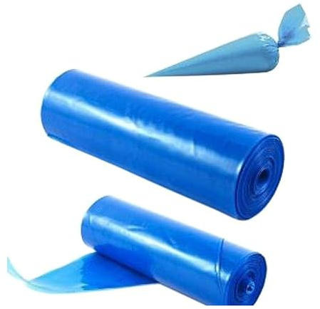We Can Source It Ltd - 21″ Disposable Piping Bags – Strong Professional Blue Icing Bags for Cakes, Cupcakes, Pastry & Baking Decorating – Non-Slip, Food-Safe, Easy to Use – Pack of 500