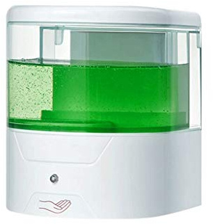 NYKK Hand sanitizer Bottle/Liquid Dispenser Soap Bottl Creative Automatic Soap Dispenser Large Capacity Wall-Mounted Soap Dispenser Household Bathroom Bath Liquid Box Lotion Dispenser (Color : A)