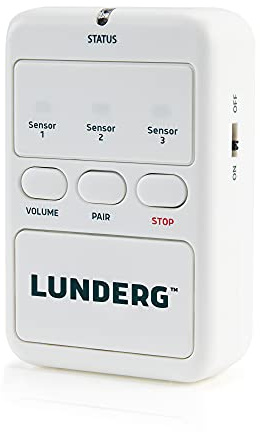 Lunderg Replacement Pager - Wireless - Sensor Pad NOT Included | Caregiver Monitor for Lunderg Bed & Chair Alarm Systems - Replace a Broken Pager or Add a Second One for Extra Room Coverage