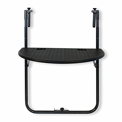 colourliving Balkonhängetisch klappbar Balkontisch klappbar Hängetisch Balkontisch klein hängend