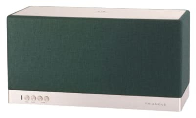 Triangle - Enceinte connectée AIO 3 - Enceinte Tout en Un Compatible Bluetooth, Wi-FI & Multiroom sans-Fil - Audio HD - Entrée Optique - 2X 45W - 360 x 195 x 150 mm - Vert Forêt