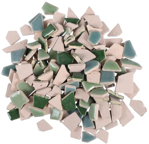 NUOBESTY Carreaux Mosaïque Céramique Diy Artisanat 200 g Couleurs Assorties Irréguliers Petits Pour Décoration Maison Loisirs Créatifs Bricolage