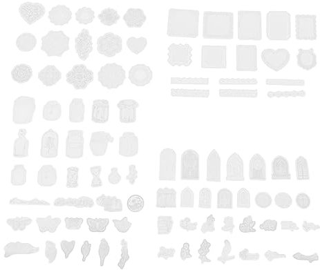 ULDIGI 30pcs Scrapbooking Stickers DIY Craft Stickers Handbook Album Decorative Pet Lace Edge 6pcs for Scrapbooking Journaling and DIY Crafts