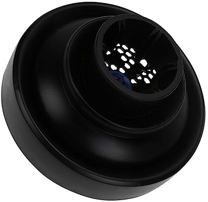 Healvian Retractable Silicone Hair Dryer Diffuser Styling Tool for Home Salon Use High Temperature Resistant Easy to Clean Elastic Black