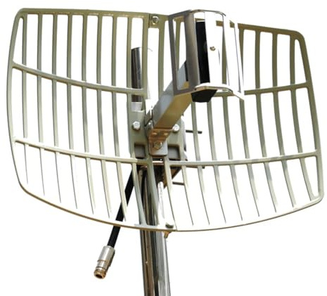 Joselin Extensor de Antena WiFi de Ultra Alcance, Rejilla Parabólica Direccional para Exteriores, 2,4 G, Alta Ganancia, 15 DBi