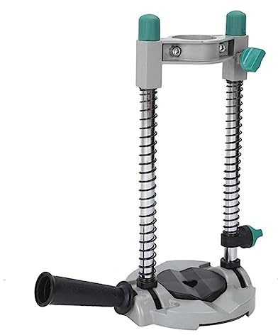 Eieenotee Soporte de Taladro EléCtrico Manual para el Hogar Mini Soporte de Taladro EléCtrico Ajustable Soporte de Taladro Abrazadera de PerforacióN Amoladora
