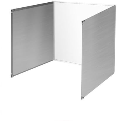 Pare-éclaboussures pliable en acier inoxydable pour cuisinière à gaz, écran de protection contre les éclaboussures d'huile avec design réglable pour la protection murale de cuisine