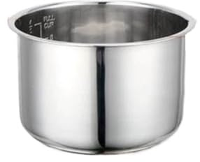 Olla A Presión 2L 3l4L 5L 6L Olla Interior Forro De Arroz 304 Utensilios De Cocina Antiadherentes De Acero Inoxidable Accesorios De Cocina Utensilios(24 * 14cm)