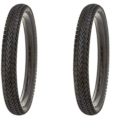 Resul-Kujo 2X 12 Zoll Reifen 12.5 x 2.25 ETRTO 62-203 für Kinderwagen, Kinderfahrrad und Anhänger