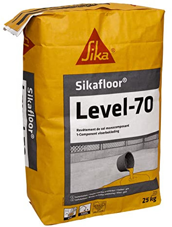 SIKA 149408 Mortaio per Pavimento autolivellante Speciale per Massaggi Sottili, Grigio, 25kg