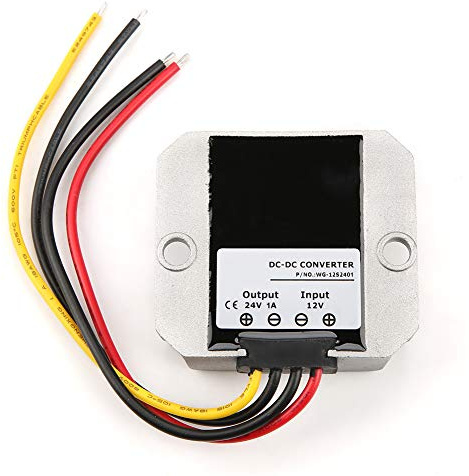 DC-DC Converter 12V Step-Up to 24V Boost Converter Waterproof Power Supply Transformer Voltage Module 1A 24W
