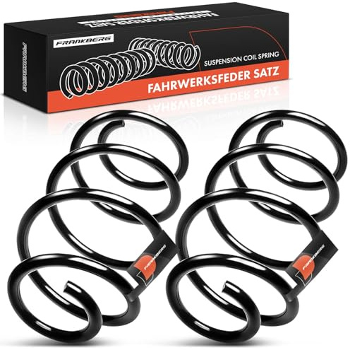Frankberg 2x Muelles de chasis Muelles de suspensión Compatible con Vito Bus W639 Vito/Mixto Furgoneta W639 Viano W639 Replace# A639321060461
