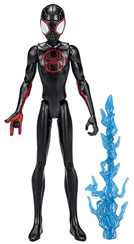 Spider-Man Hasbro Marvel Across The Spider-Verse, Action Figure di Miles Morales in Scala da 15 cm con Accessorio Ragnatela, per Bambini dai 4 Anni in su