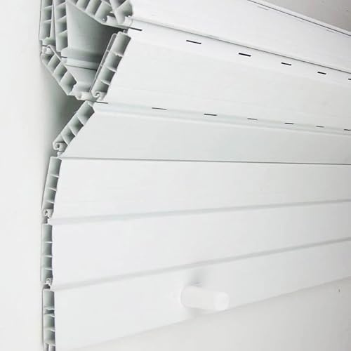 Tenda avvolgibile in PVC | Lama diritta 50 mm | Taglio su misura | Pertoni Tende (Altezza 230 cm x 150 cm (larghezza)
