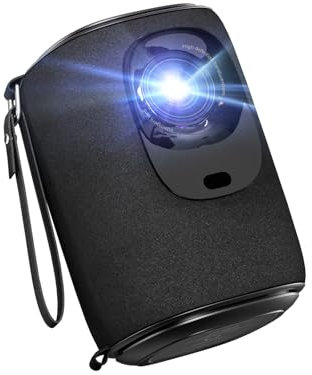 Videoprojecteur, ±50 °Auto Keystone/Focus Électrique /1080P FHD 20000Lux Projecteur-Video, WiFi6, Bluetooth Lisowod Retroprojecteur-Portable pour iOS/Android/Laptop/PS5 HDMI AV