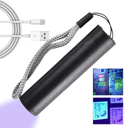 Linterna De UV - Linterna LED, Luz Ultravioleta | Dispositivo Multifuncional Con Modos De Emisión Diseñados Para Curar Resinas, Detectar Manchas invisibles Para Animau