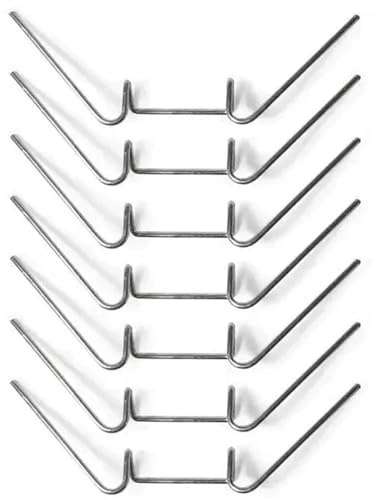 Clip di vetro per serra, 800 pezzi, tipo W, in acciaio inox, clip per vetri per serre, per ricambi da giardino