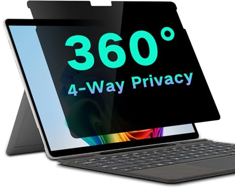 STARY 360° Privacy Screen for Surface Pro 13 inch 8/9/10/11/X Anti Glare | Microsoft Surface Laptop Privacy Film Filter, All Round Anti Peeping, Anti Blue light, Screen Protector for Surface Laptop