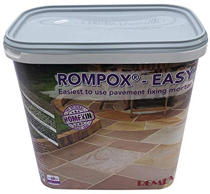 Romex Rompox Easy Fugenmörtel 15 kg Eimer sand-steingrau Pflasterfügenmörtel