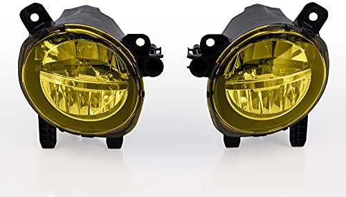 racing24de LED Nebelscheinwerfer Set, gelb, klar