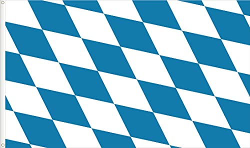 BANDERA DEL DUCADO DE BAVIERA ALEMANIA. CALIDAD RASOPREMIUM 120D. TAMAÑO 150X90